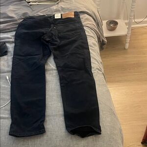 Levi's Men's Dark Blue Straight Jeans